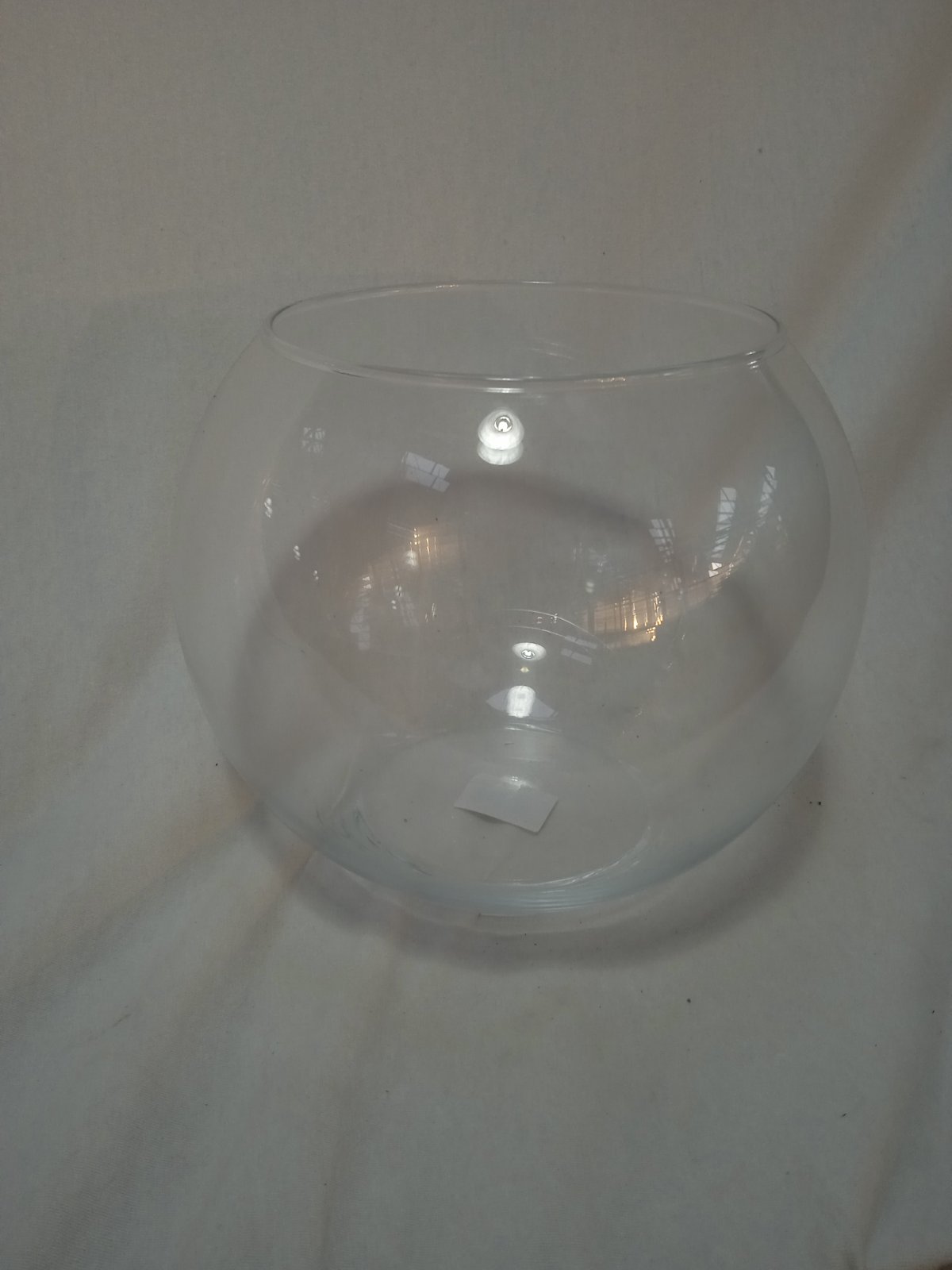 1730/24 Gömbváza Okima világos H21 ¤24cm