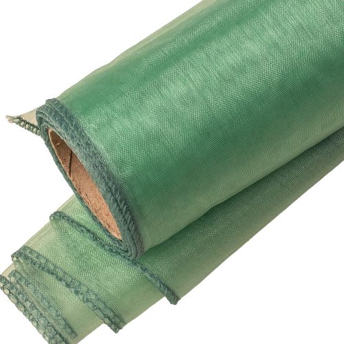 Organza 12cm x 8.2m - Vintage zöld 12cm x 8-2m (9yard) 1261-2