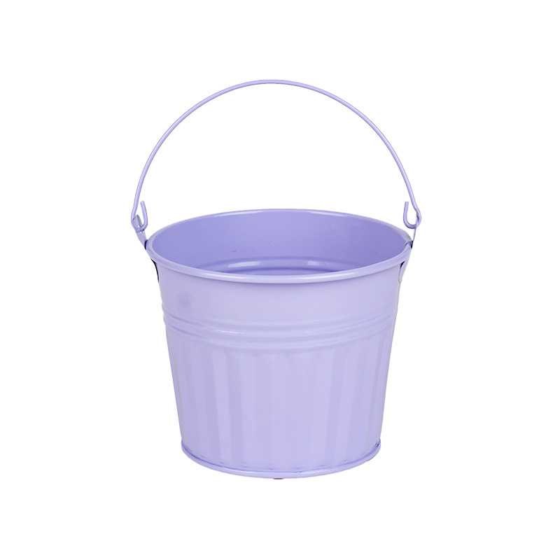 Esmé fém vödör pasztell lila 16-2x15
