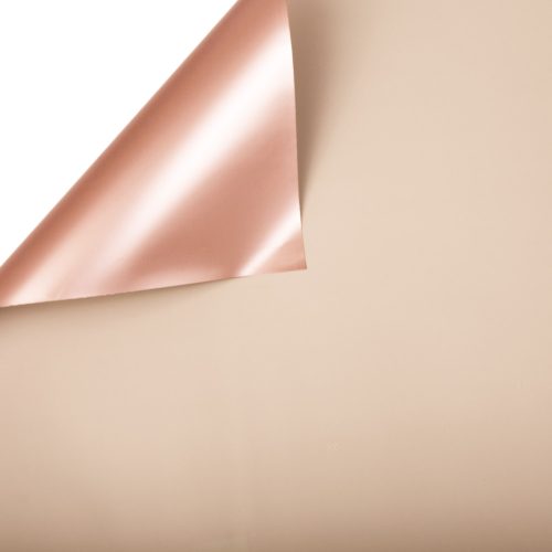 Bézs / Rose gold fólia ív 58cm x 58cm- 20db