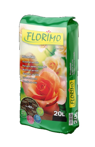 FLORIMO rózsaföld 20 l 120db/raklap