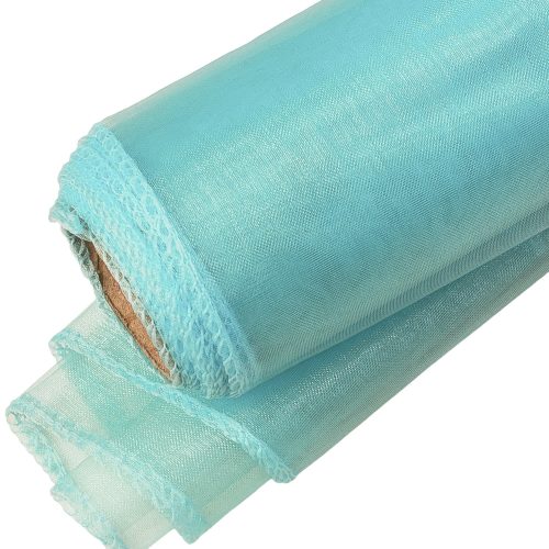 Organza 12cm x 8.2m - Világos türkizkék 12cm x 8-2m (9yard) 1269
