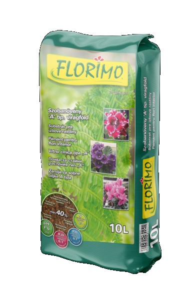 FLORIMO szobanövény A típusú virágföld 10 l 216db/raklap