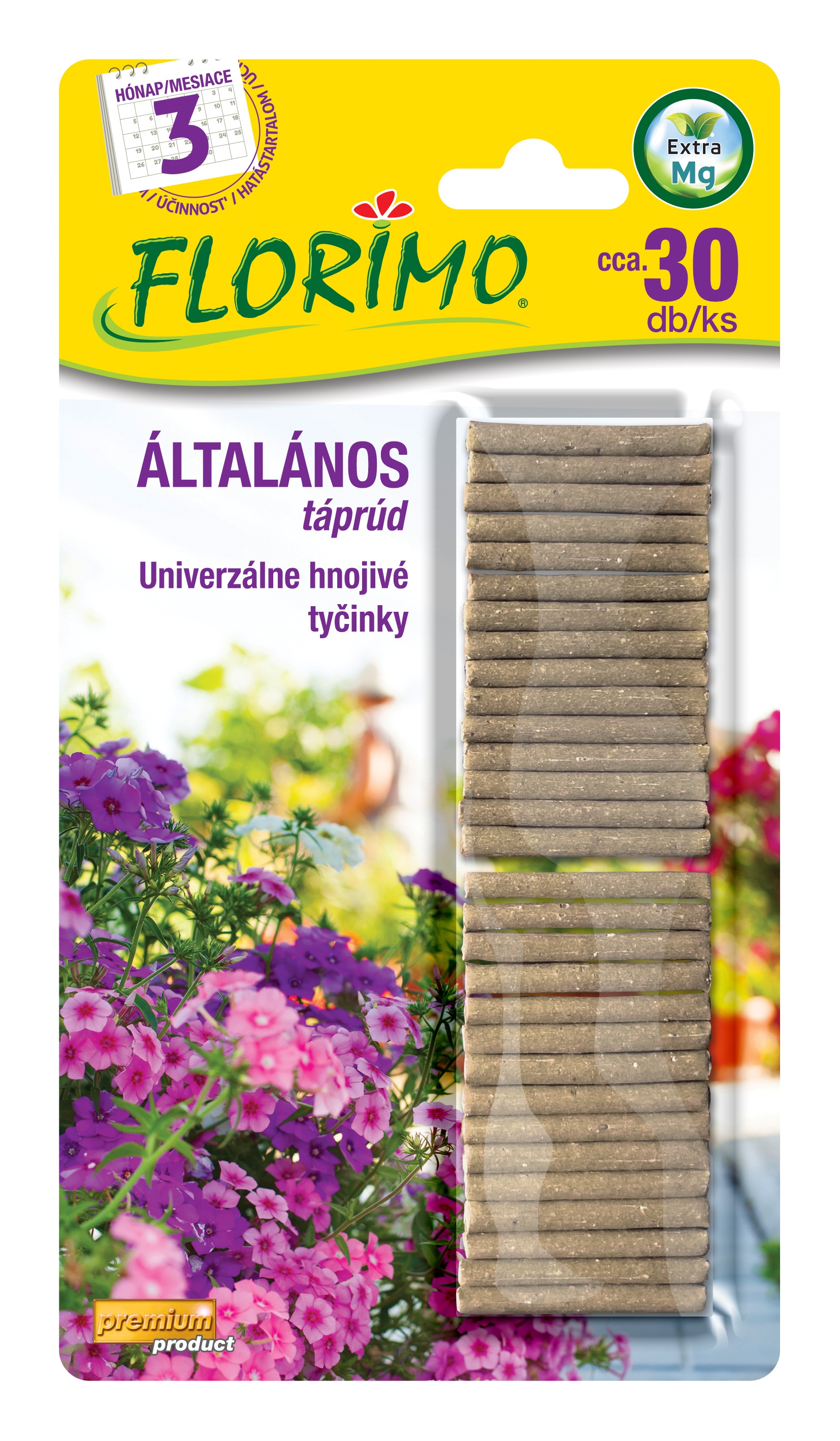 FLORIMO általános táprúd 30 db 20db/raklap