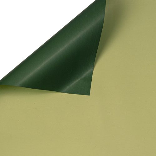 Kétszínű fólia ív 58cm x 58cm- 20db - Sötét zöld / Világoszöld