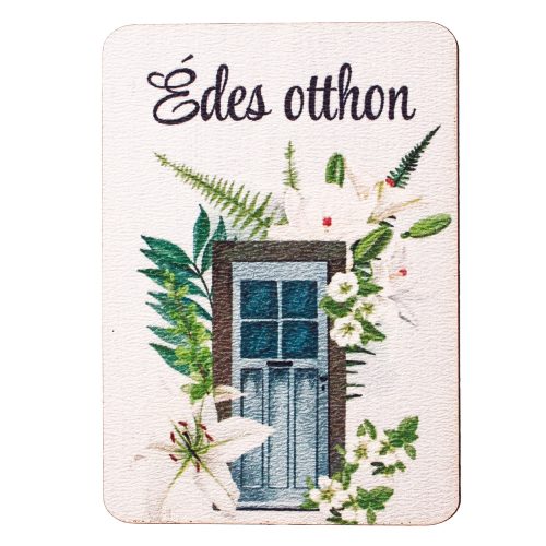 4db. Édes otthon feliratos dekor fa tábla 7 x 5cm 7 x 5cm GV04-501