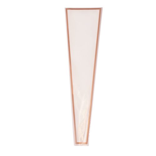 Rose gold keretes virágtasak 12.5cm x 4cm x 45cm-