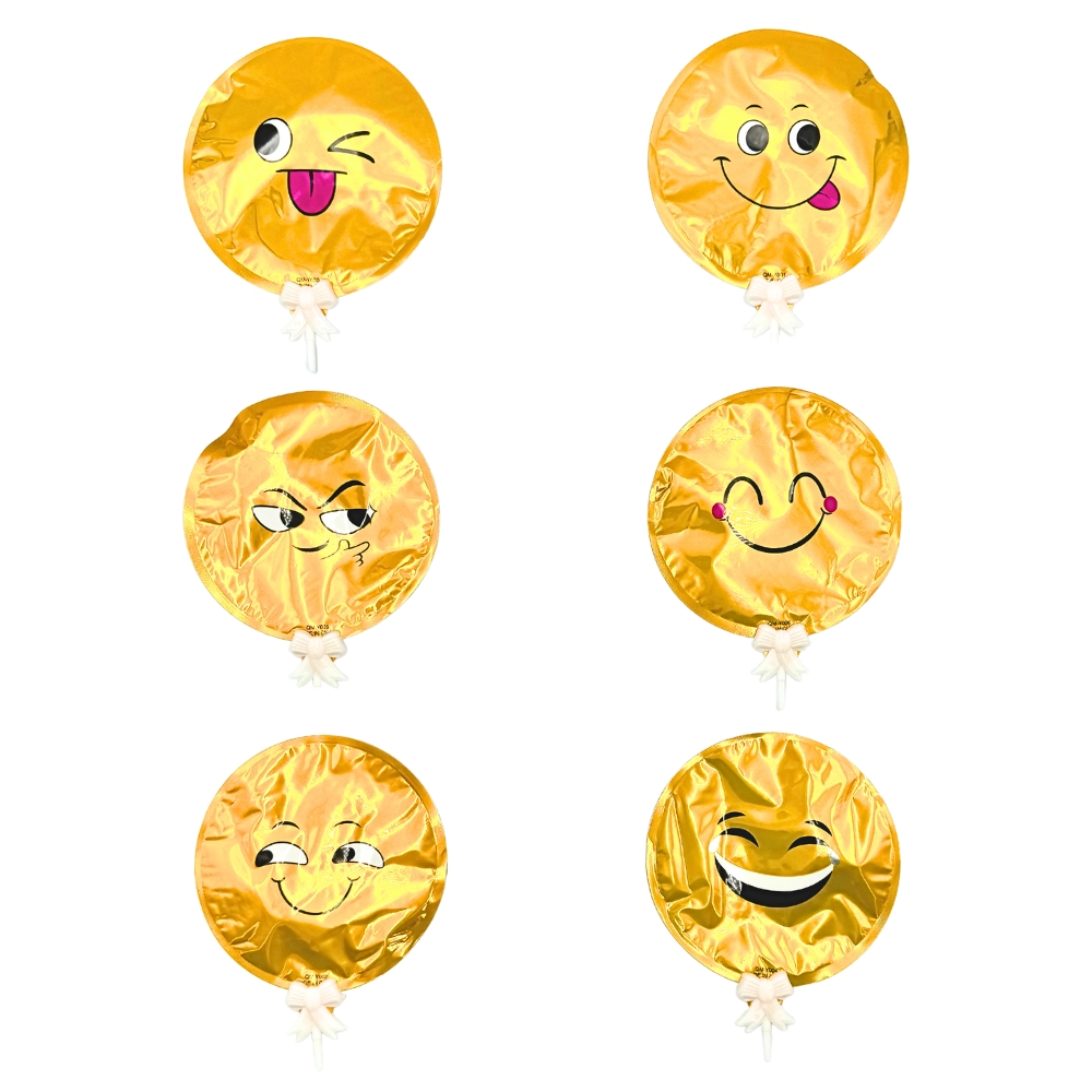LUFI KEREK ÖNFELFÚJÓ 10/1200 15 cm 6 FÉLE SMILEY