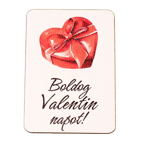 4db. Boldog Valentin napot feliratos dekor fa tá