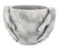 Cement edény kézzel 19cm D142056